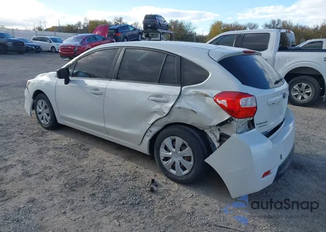 2015 Subaru Impreza 2.0I из США, поврежденный, VIN JF1GPAA67FH259510